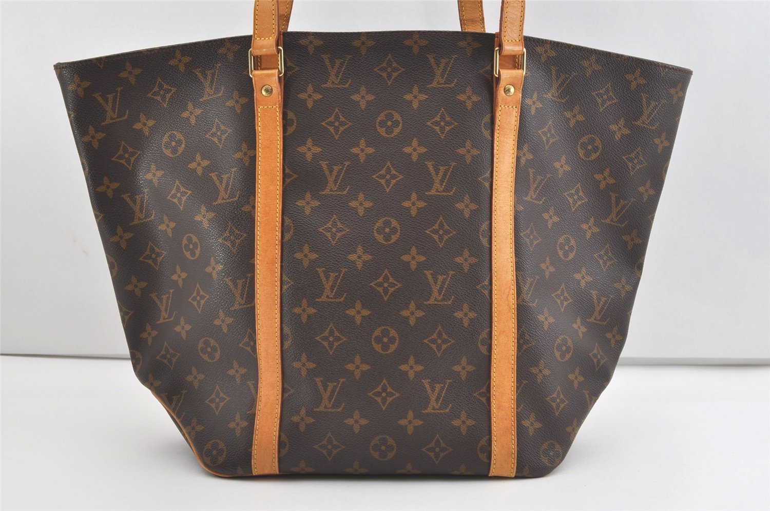 Authentic Louis Vuitton Monogram Sac Shopping PM Tote Bag M51108 LV 1943J