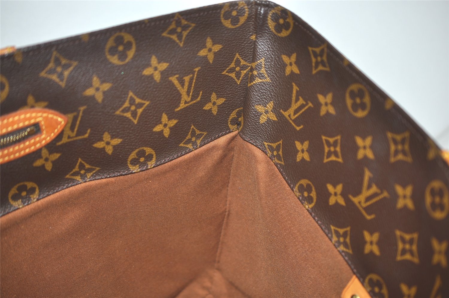 Authentic Louis Vuitton Monogram Sac Shopping PM Tote Bag M51108 LV 1943J