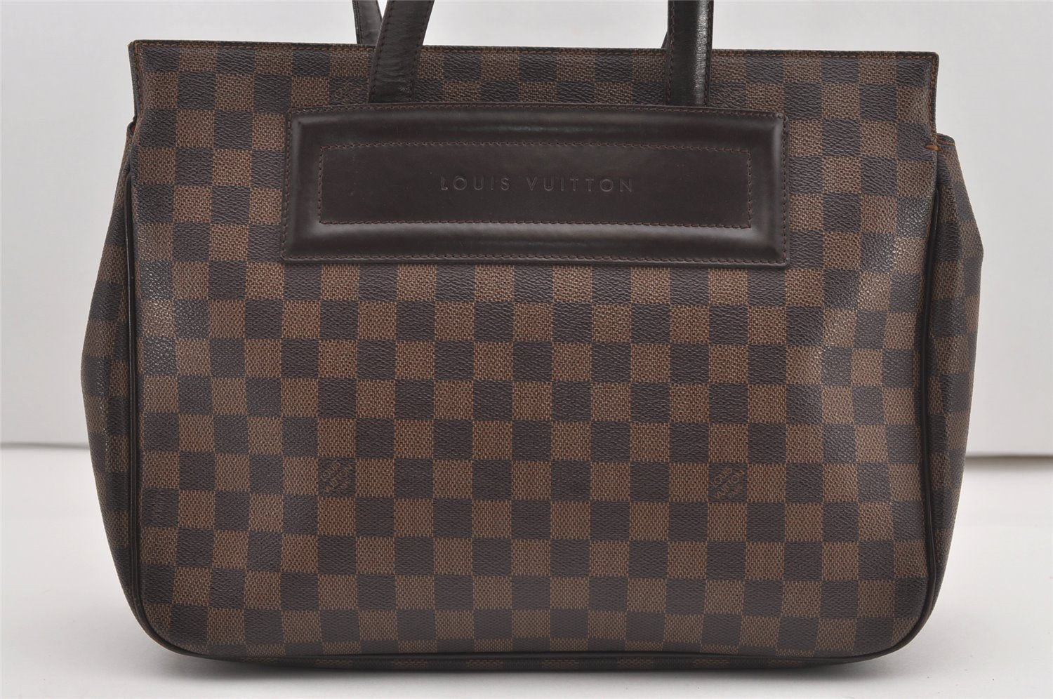 Authentic Louis Vuitton Damier Parioli PM Shoulder Tote Bag N51123 LV 1944J