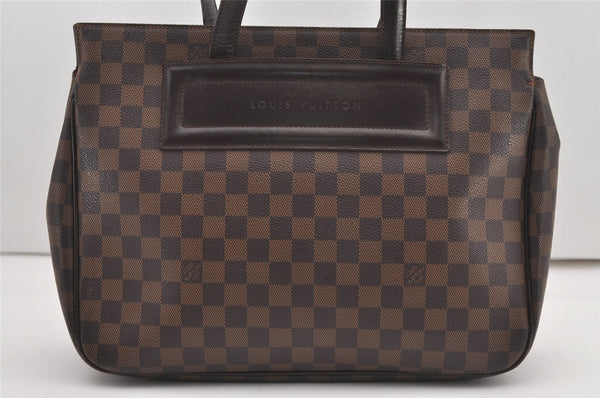 Authentic Louis Vuitton Damier Parioli PM Shoulder Tote Bag N51123 LV 1944J