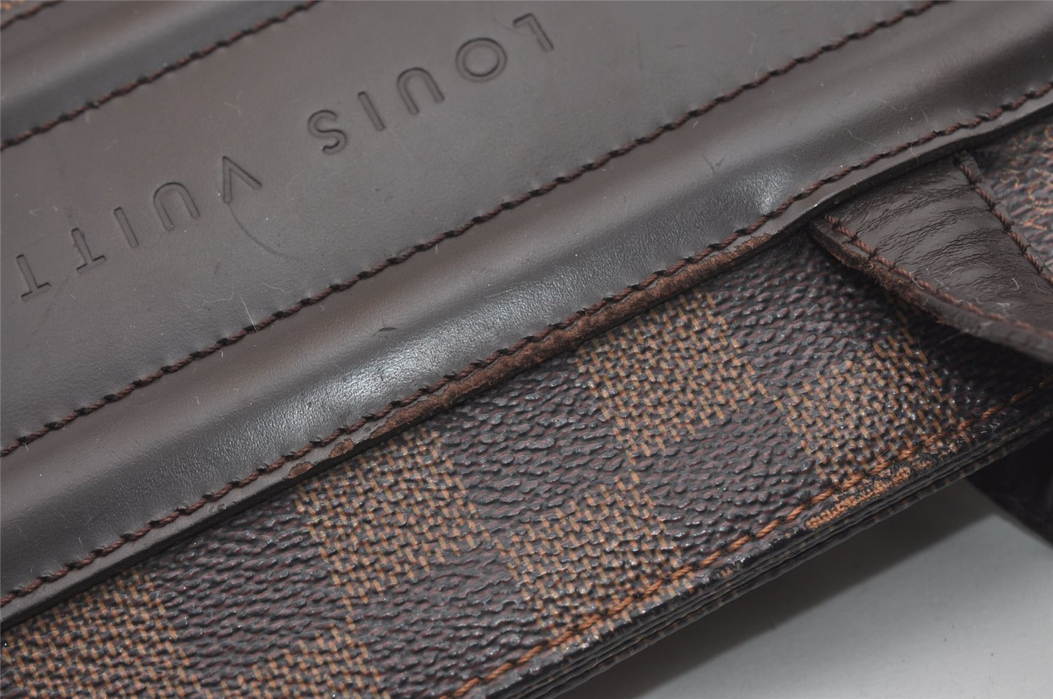 Authentic Louis Vuitton Damier Parioli PM Shoulder Tote Bag N51123 LV 1944J