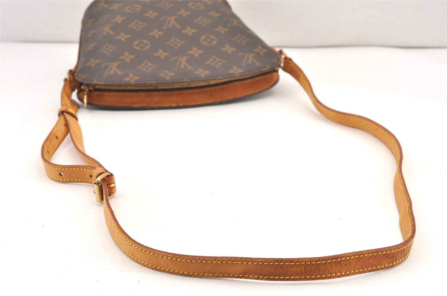 Authentic Louis Vuitton Monogram Drouot Shoulder Cross Bag M51290 Junk 1944K