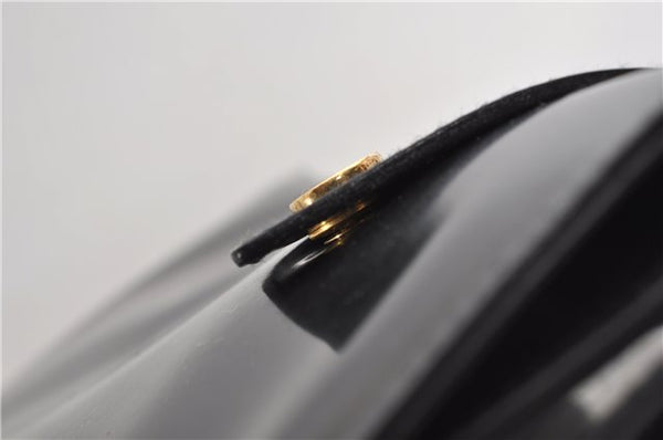 Authentic GUCCI Bamboo Shoulder Hand Bag Purse GG Leather Black Junk 1945G