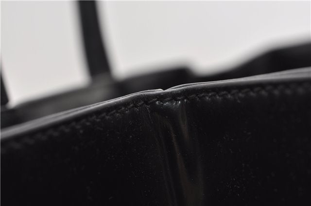 Authentic GUCCI Bamboo Shoulder Hand Bag Purse GG Leather Black Junk 1945G