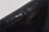 Authentic GUCCI Bamboo Shoulder Hand Bag Purse GG Leather Black Junk 1945G