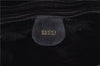 Authentic GUCCI Bamboo Shoulder Hand Bag Purse GG Leather Black Junk 1945G