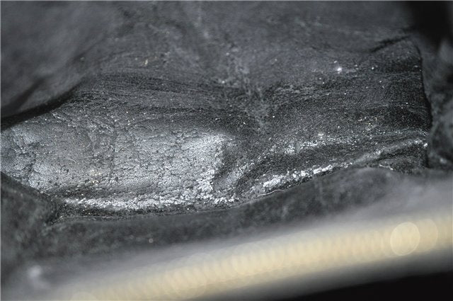 Authentic GUCCI Bamboo Shoulder Hand Bag Purse GG Leather Black Junk 1945G