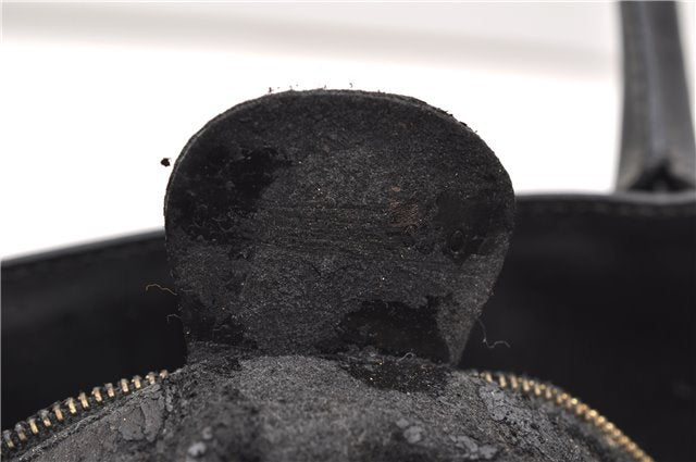 Authentic GUCCI Bamboo Shoulder Hand Bag Purse GG Leather Black Junk 1945G