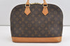 Authentic Louis Vuitton Monogram Alma Hand Bag Purse M51130 LV 1945J