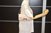 Authentic FENDI Mamma Baguette Shoulder Hand Bag Purse Leather White Cream 1945K