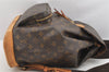 Authentic Louis Vuitton Monogram Montsouris GM Backpack M51135 LV 1946K