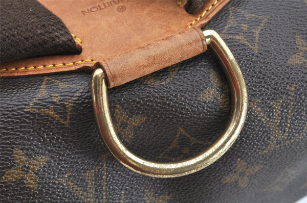 Authentic Louis Vuitton Monogram Montsouris GM Backpack M51135 LV 1946K