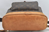Authentic Louis Vuitton Monogram Montsouris GM Backpack M51135 LV 1946K