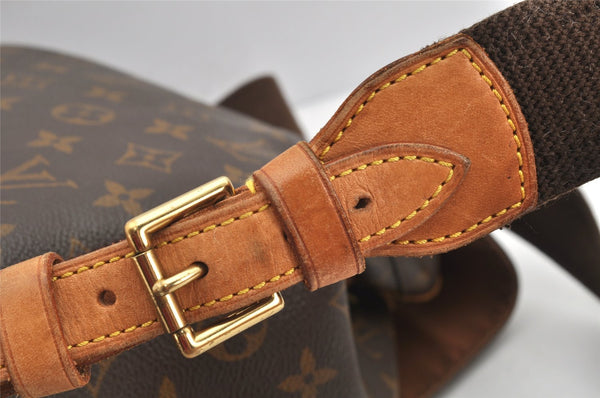 Authentic Louis Vuitton Monogram Montsouris GM Backpack M51135 LV 1946K