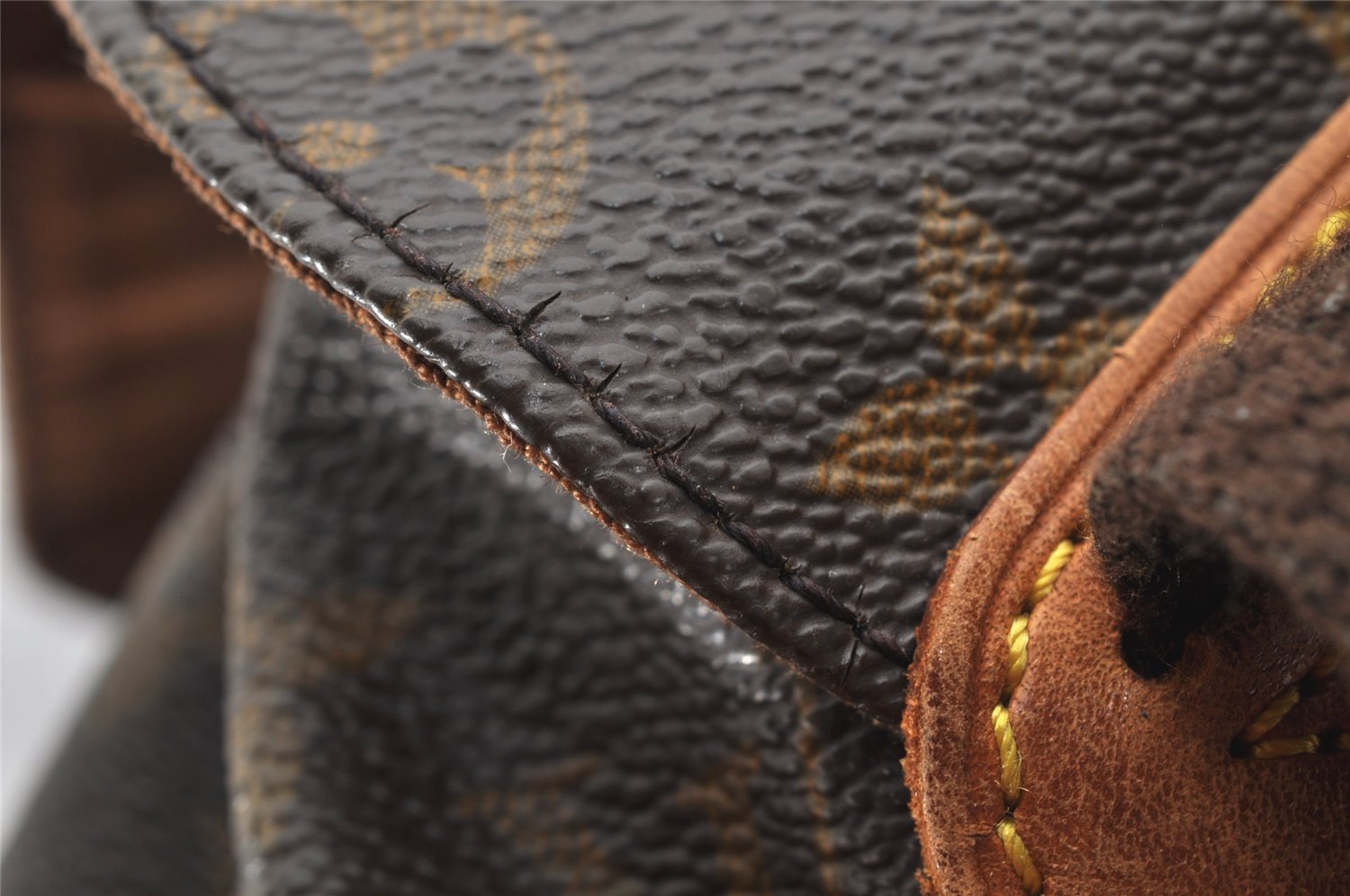 Authentic Louis Vuitton Monogram Montsouris GM Backpack M51135 LV 1946K