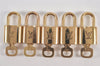 Authentic Louis Vuitton Padlock & Keys 10Set LV 1947L