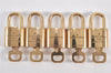 Authentic Louis Vuitton Padlock & Keys 10Set LV 1947L