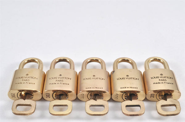 Authentic Louis Vuitton Padlock & Keys 10Set LV 1947L