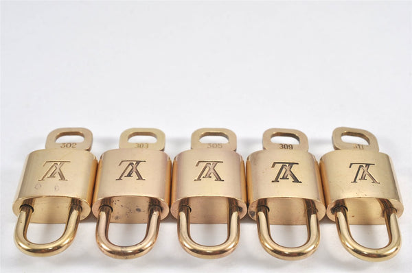 Authentic Louis Vuitton Padlock & Keys 10Set LV 1947L