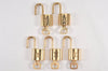 Authentic Louis Vuitton Padlock & Keys 10Set LV 1947L