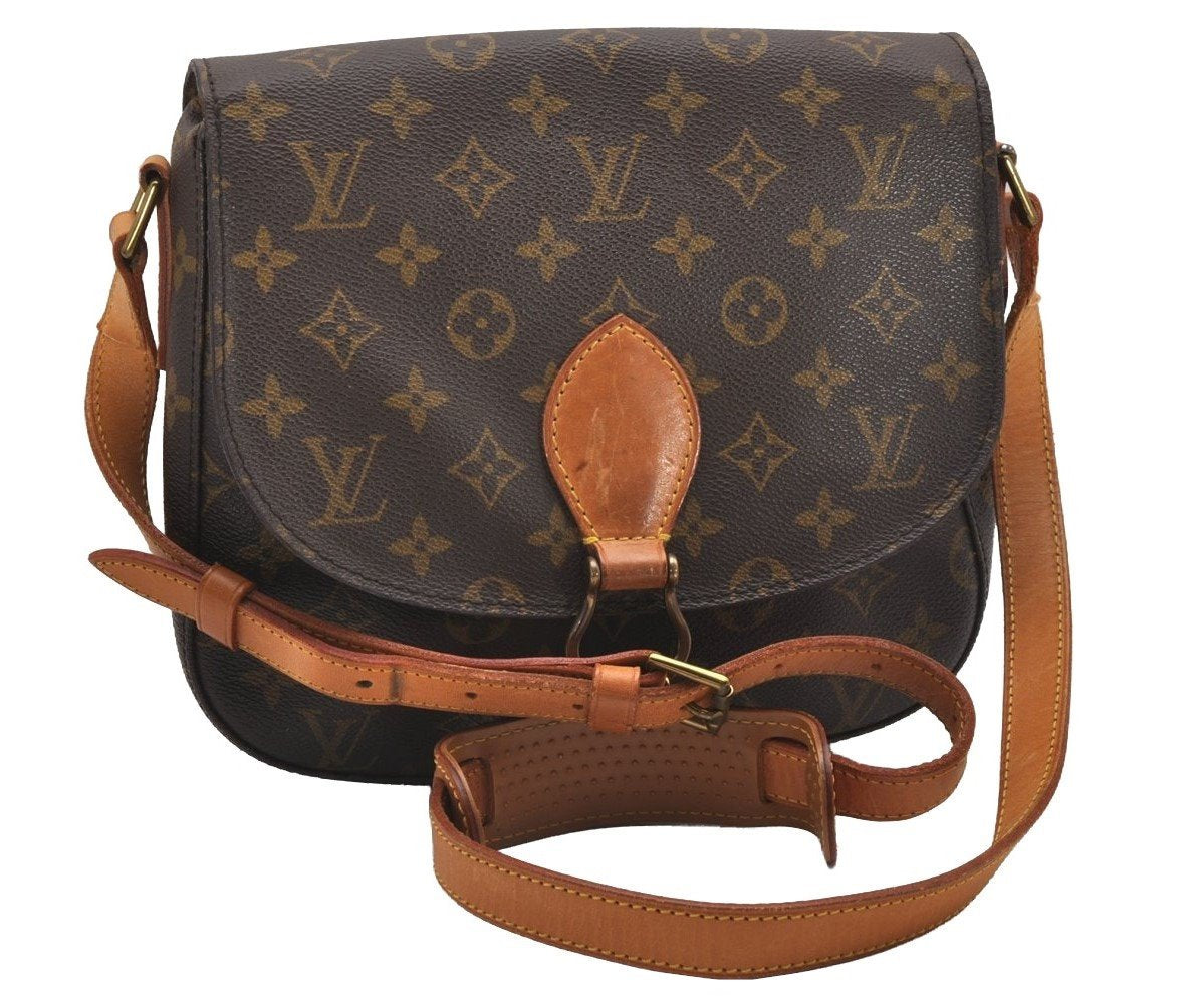 Authentic Louis Vuitton Monogram Saint Cloud GM M51242 Shoulder Cross Bag 1948J