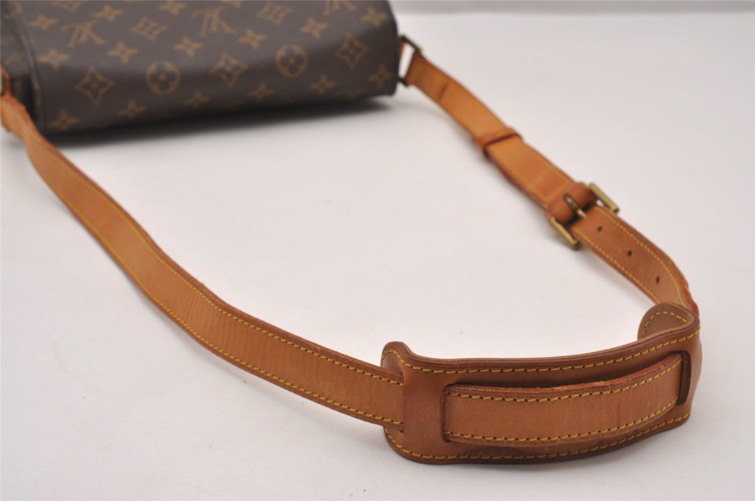 Authentic Louis Vuitton Monogram Saint Cloud GM M51242 Shoulder Cross Bag 1948J