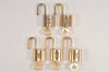 Authentic Louis Vuitton Padlock & Keys 10Set LV 1948L