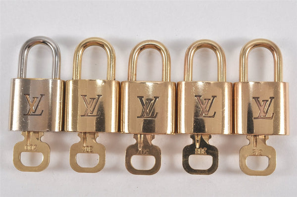 Authentic Louis Vuitton Padlock & Keys 10Set LV 1948L