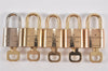 Authentic Louis Vuitton Padlock & Keys 10Set LV 1948L