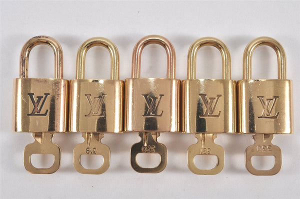 Authentic Louis Vuitton Padlock & Keys 10Set LV 1948L