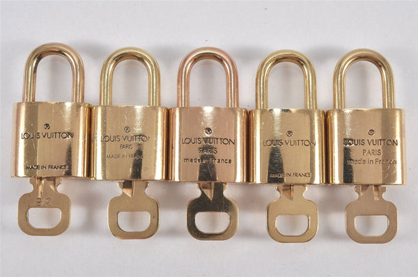 Authentic Louis Vuitton Padlock & Keys 10Set LV 1948L