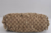 Authentic GUCCI Abbey Shoulder Tote Bag GG Canvas Leather 189831 Brown 1949J