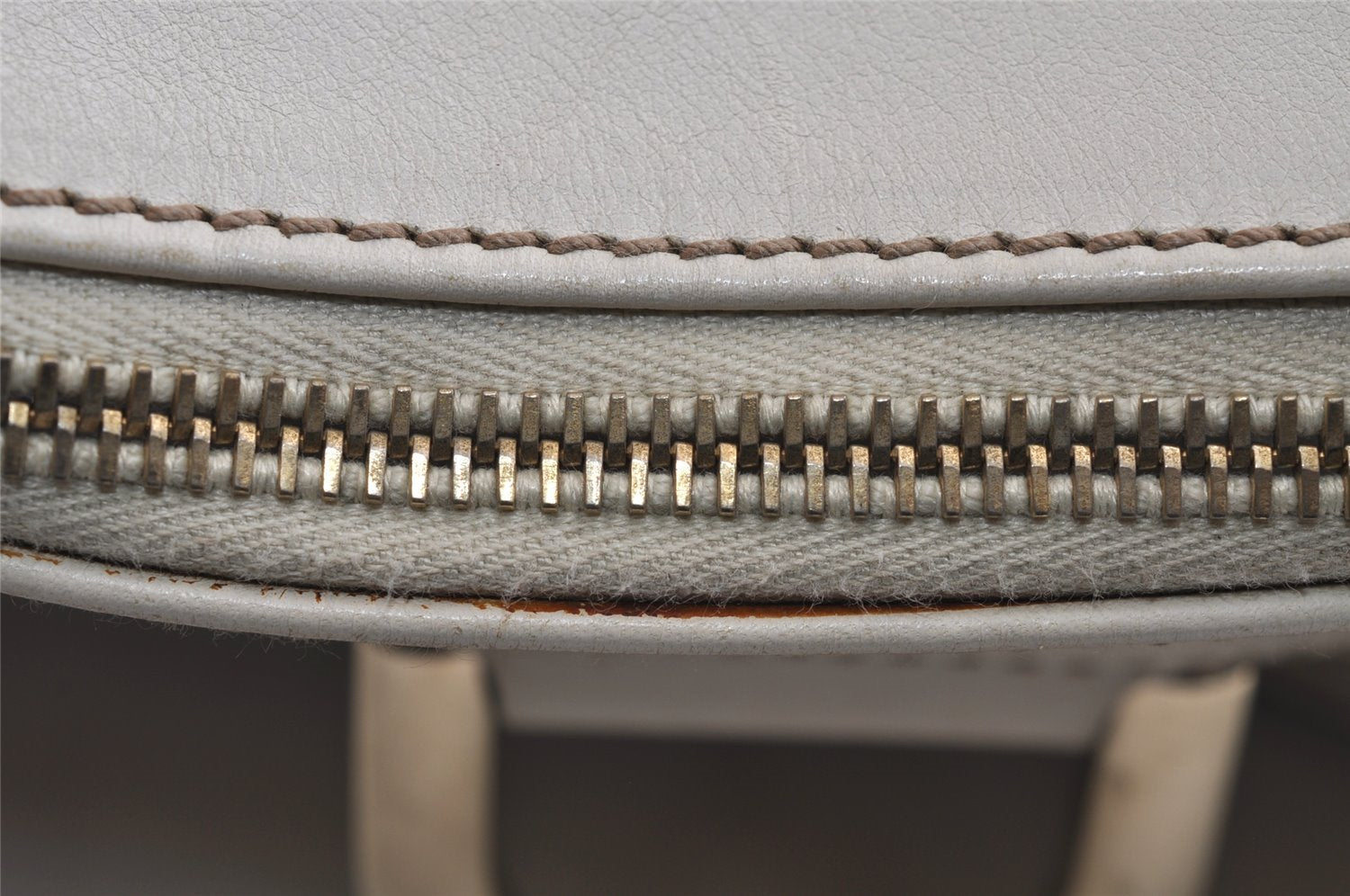 Authentic GUCCI Abbey Shoulder Tote Bag GG Canvas Leather 189831 Brown 1949J