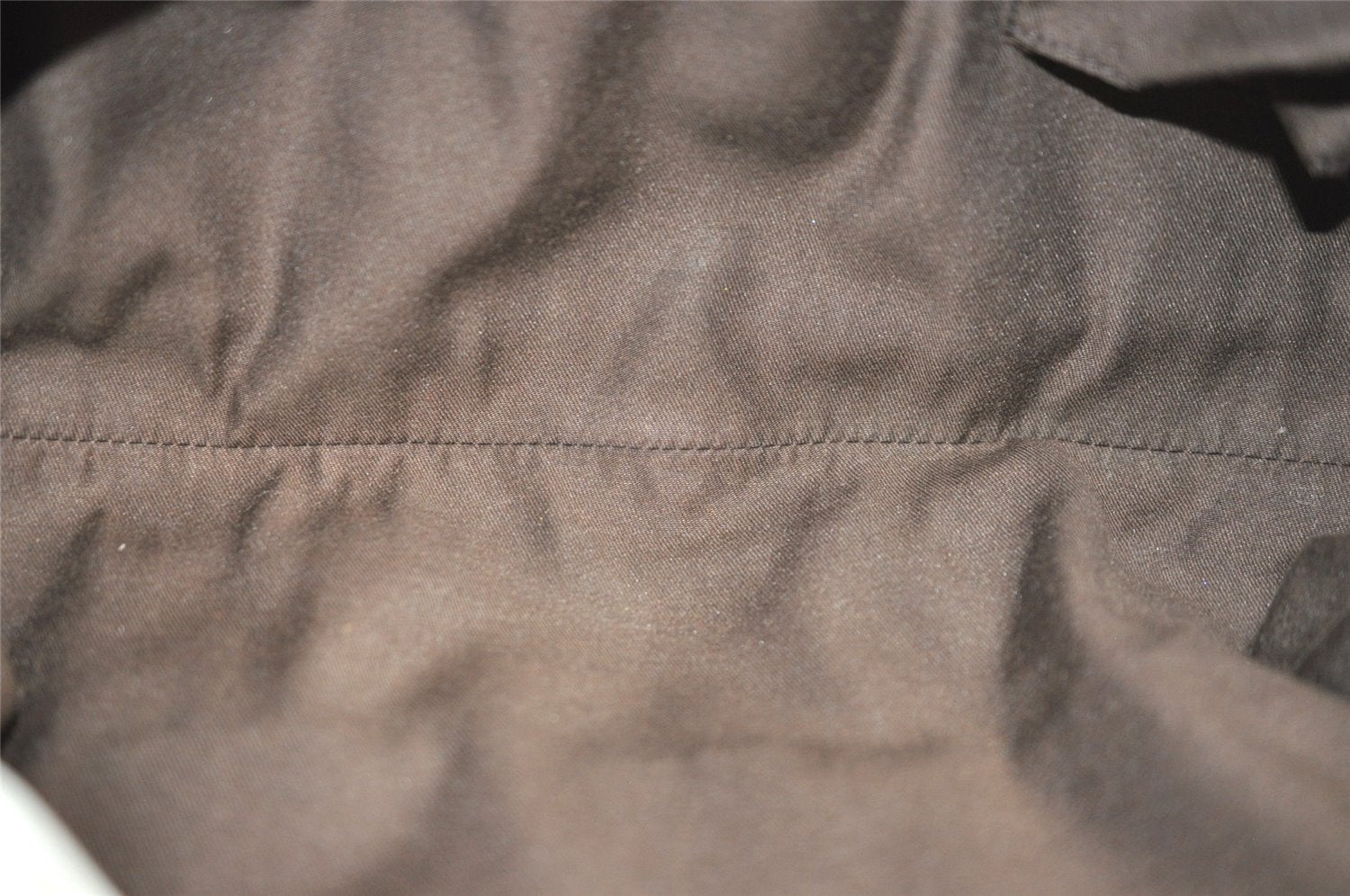 Authentic GUCCI Abbey Shoulder Tote Bag GG Canvas Leather 189831 Brown 1949J