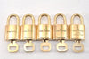 Authentic Louis Vuitton Padlock & Keys 10Set LV 1950L