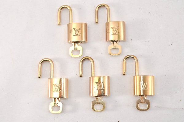 Authentic Louis Vuitton Padlock & Keys 10Set LV 1950L