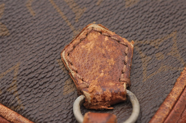 Authentic Louis Vuitton Monogram Pochette Sport Clutch Bag Old Model Junk 1951I