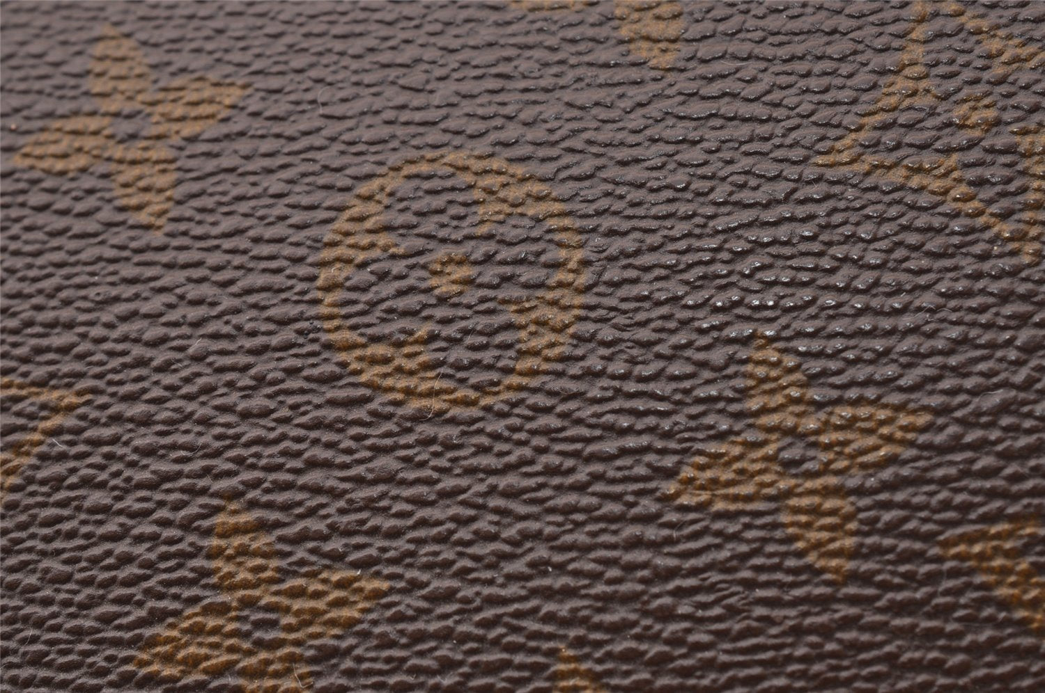 Authentic Louis Vuitton Monogram Pochette Sport Clutch Bag Old Model Junk 1951I