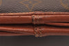 Authentic Louis Vuitton Monogram Pochette Sport Clutch Bag Old Model Junk 1951I
