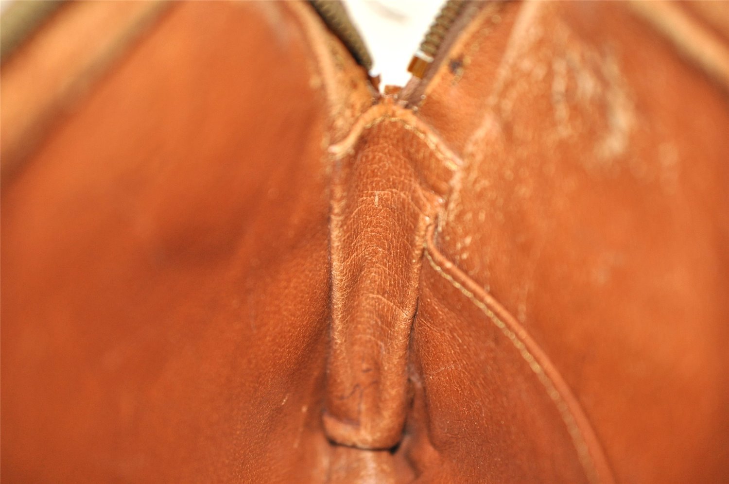 Authentic Louis Vuitton Monogram Pochette Sport Clutch Bag Old Model Junk 1951I