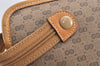 Authentic GUCCI Web Sherry Line Micro GG PVC Leather Documents Case Brown 1951K