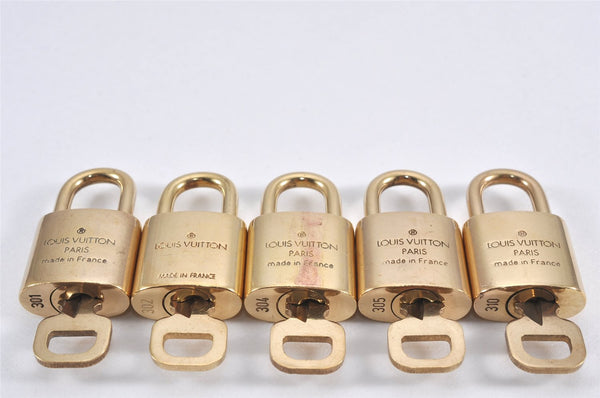 Authentic Louis Vuitton Padlock & Keys 10Set LV 1951L