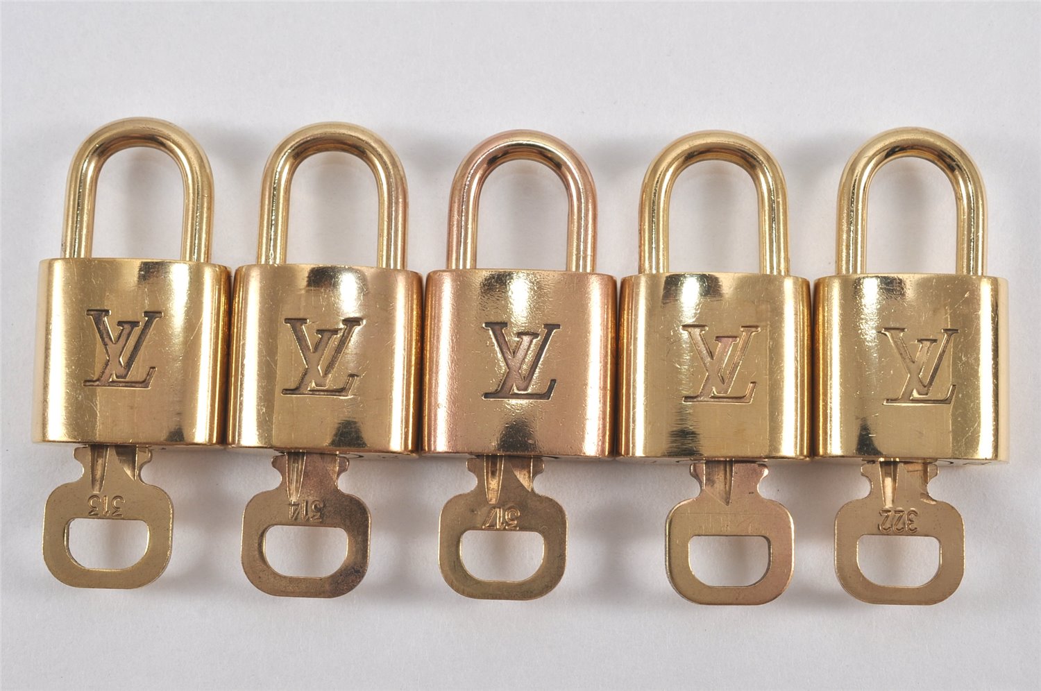 Authentic Louis Vuitton Padlock & Keys 10Set LV 1951L