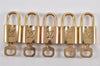 Authentic Louis Vuitton Padlock & Keys 10Set LV 1951L