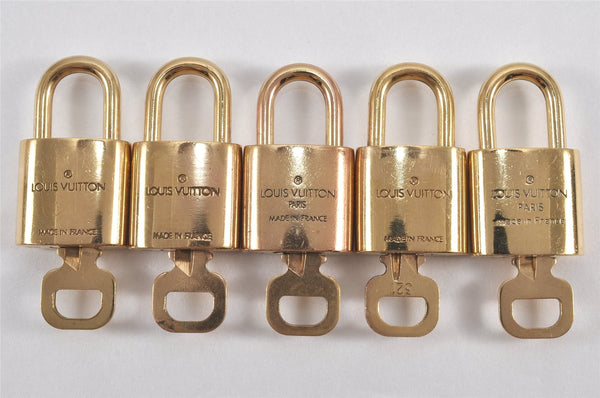 Authentic Louis Vuitton Padlock & Keys 10Set LV 1951L