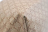 Authentic CELINE Macadam Blason Pattern Clutch Hand Bag PVC Leather Beige 1953K