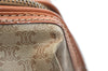 Authentic CELINE Macadam Blason Pattern Clutch Hand Bag PVC Leather Beige 1953K