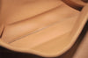 Authentic CELINE Macadam Blason Pattern Clutch Hand Bag PVC Leather Beige 1953K