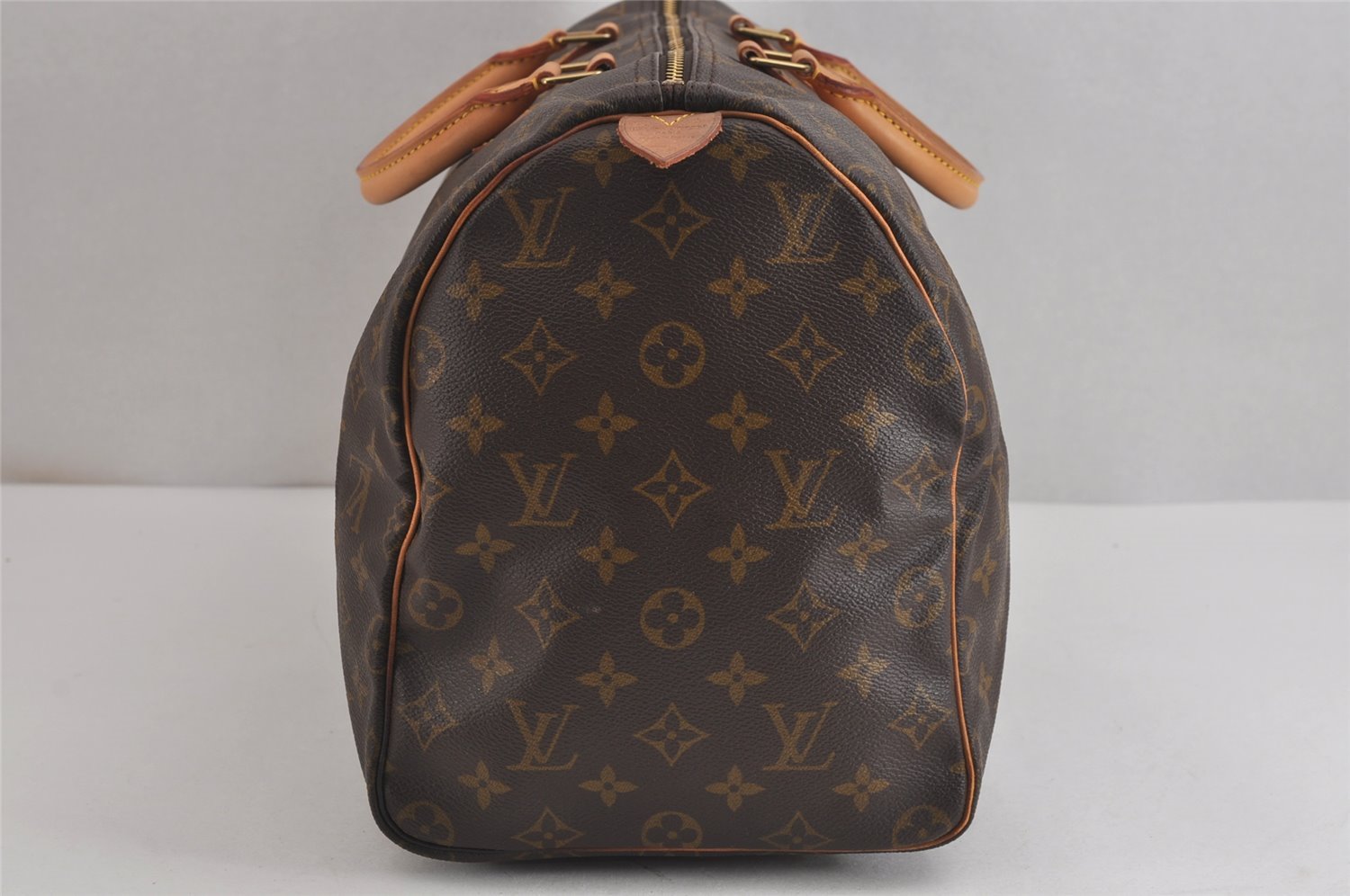 Authentic Louis Vuitton Monogram Speedy 40 Hand Boston Bag M41522 LV 1955J