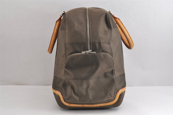 Authentic Louis Vuitton Damier Geant Aventurier Boston Bag Brown M93060 LV 1956J